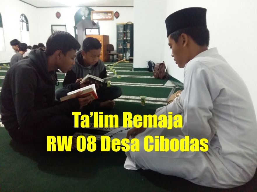 Ta’lim Remaja RW 08 Desa Cibodas